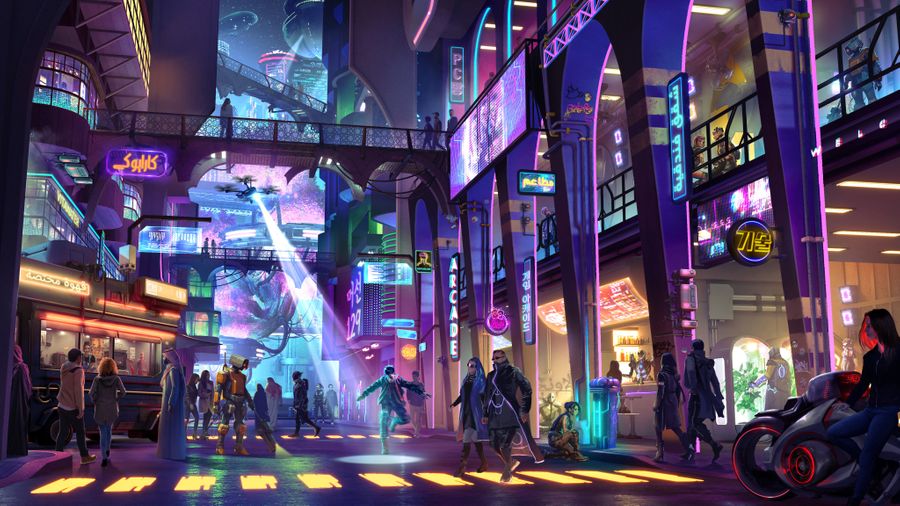 Qiddiya 'Gaming & eSports District' Concept Art