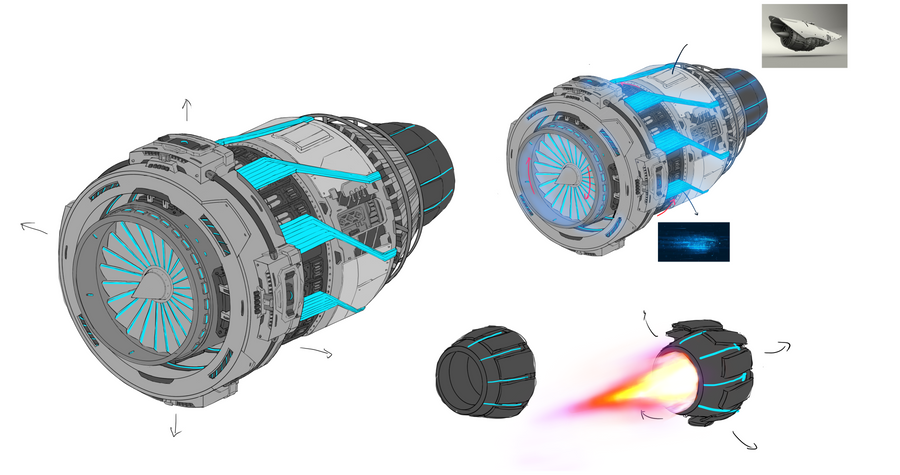 Dyson Sphere Program - Upcoming Update Concept Art