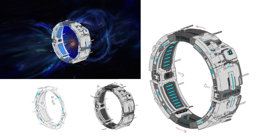 Dyson Sphere Program - Upcoming Update Concept Art