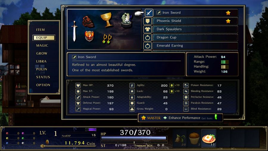 ASTLIBRA Gaiden: The Cave of Phantom Mist - Screenshot