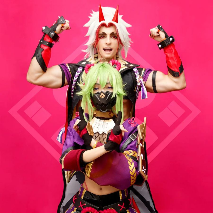 Genshin Impact: Cosplays de Itto e Kuki por brasileiros são a força da gangue Arataki