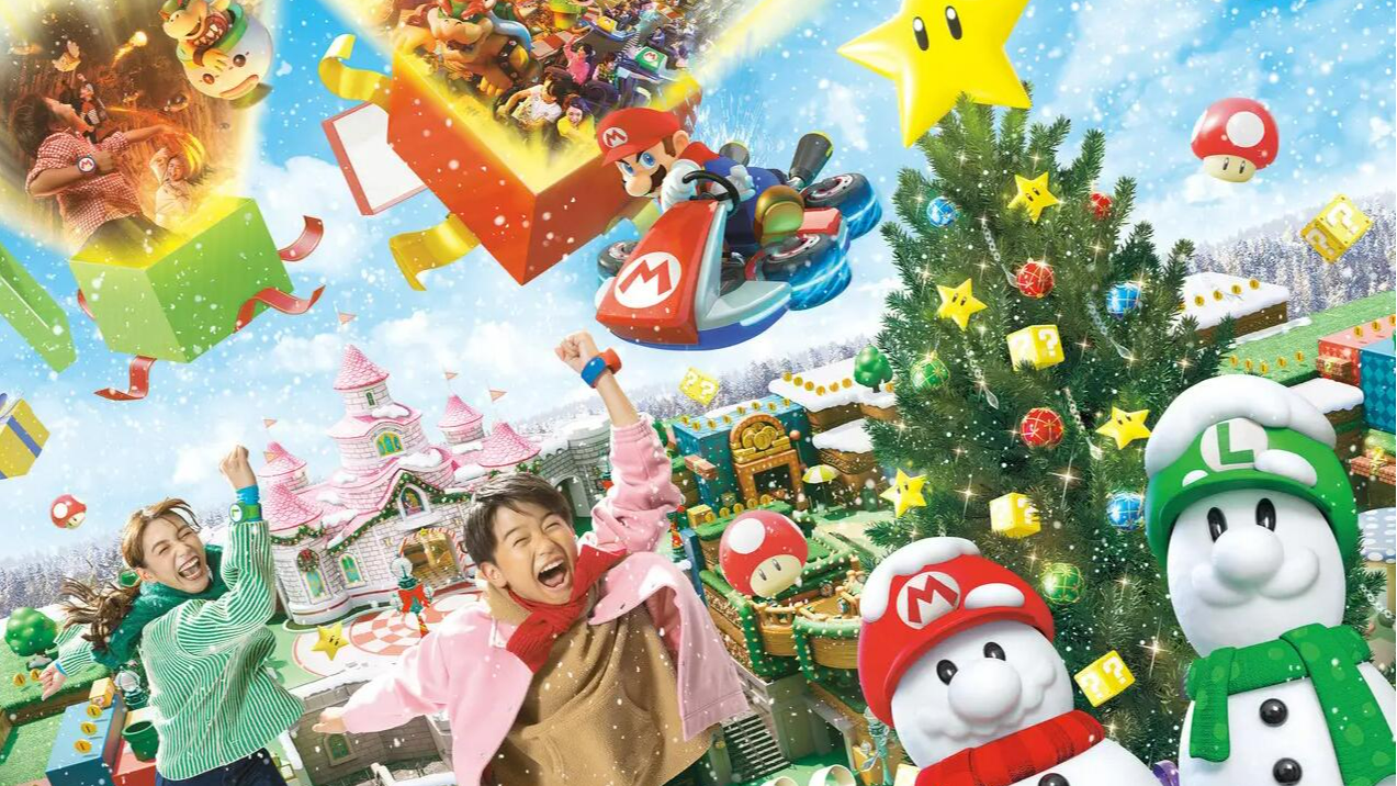 Super Nintendo World Will Begin its First Winter Theme Nov 11 – Superpixel