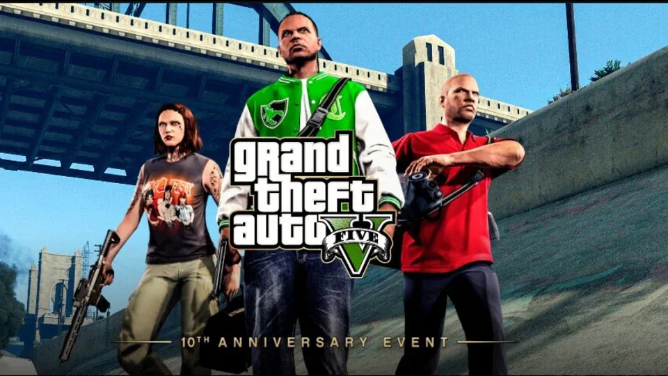 Rockstar Games on X: Celebrate 10 years of Grand Theft Auto V in GTA  Online this week with a trio of outfits inspired by Michael, Franklin, and  Trevor. Plus, get bonuses on