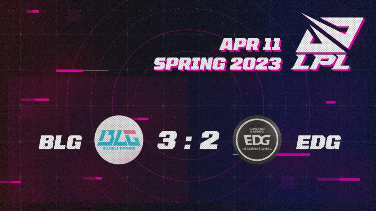 LPL Spring 2023 BLG Advanced to the Finals with a 32 Victory Over EDG