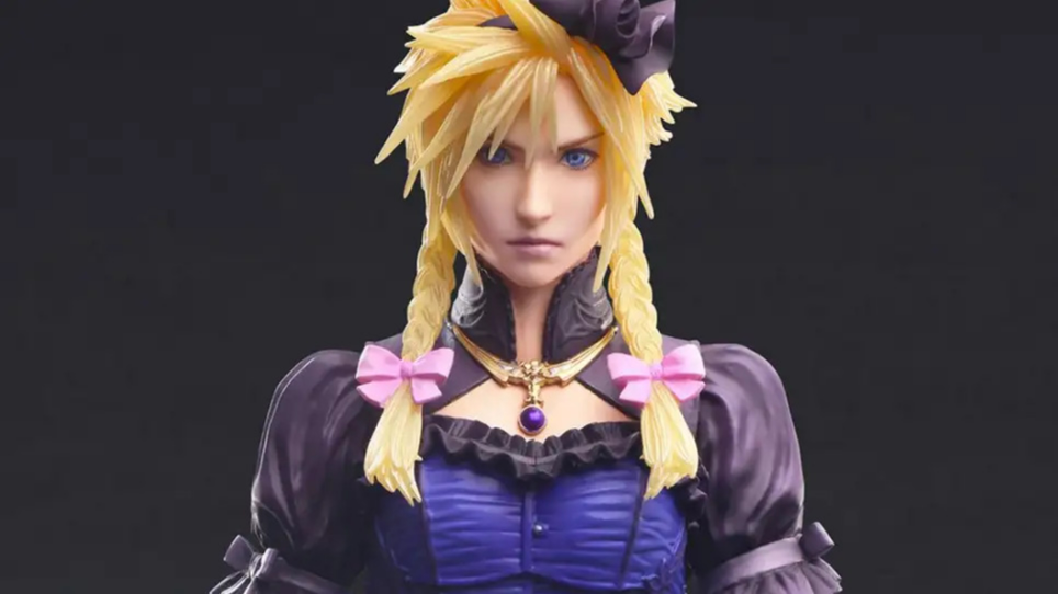 Cloud Strife In A Dress Superpixel 9600