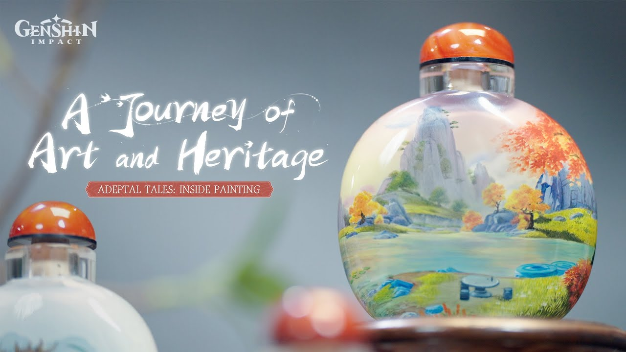 Genshin Impact Released a Inside Painting Video Superpixel